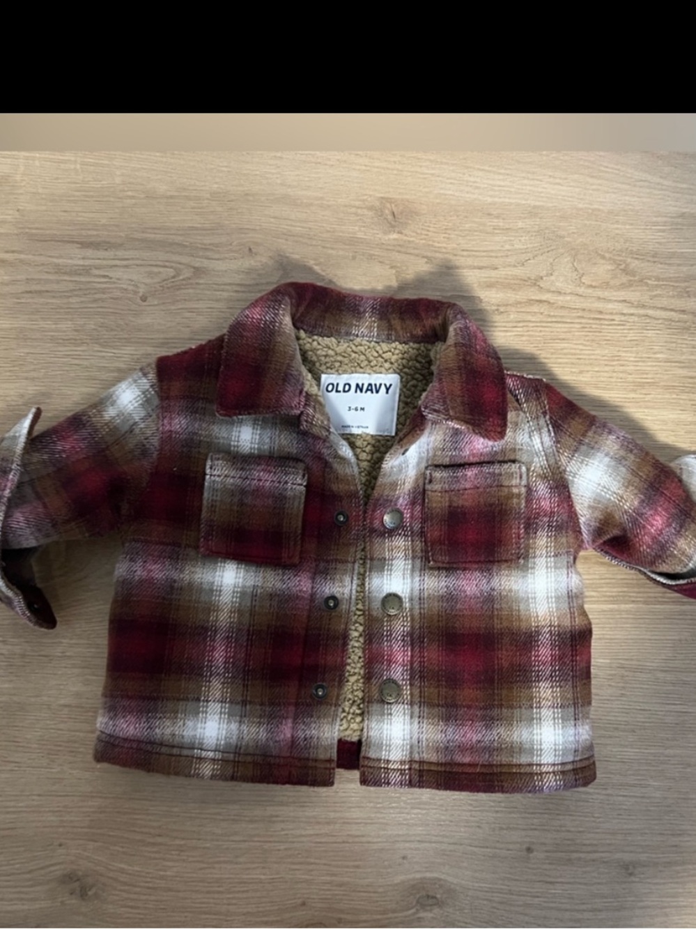 Old Navy Baby Plaid Jacket
